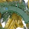 24'' LED Magnolia Mix Pine Wreath with Fabric Bow